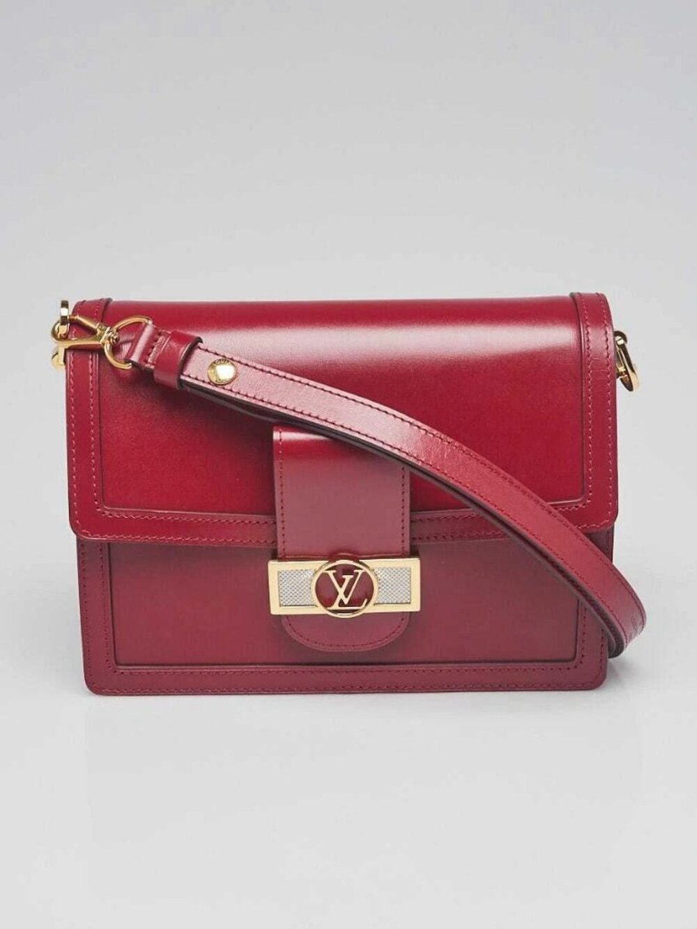 Louis Vuitton Cherry Berry Leather Dauphine MM Bag - Picture 1 of 11